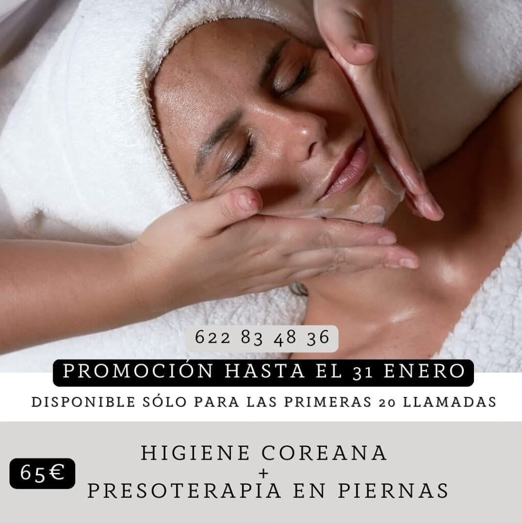 higiene coreana y presoterapia en Chamartín